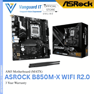 ASROCK B850M-X WIFI R2.0 | mATX Motherboard | AM5