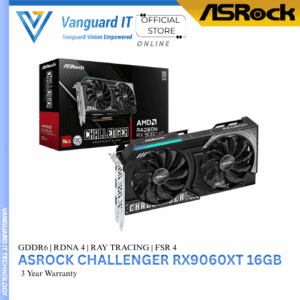 AsRock Challenger Radeon RX9060XT 16GB OC GDDR6
