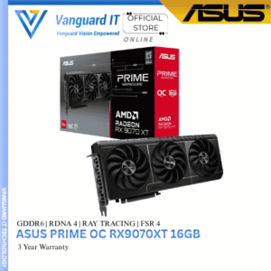 Asus Prime Radeon RX9070XT OC 16GB GDDR6