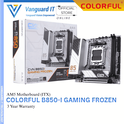 COLORFUL B850I GAMING FROZEN | iTX Motherboard | AM5