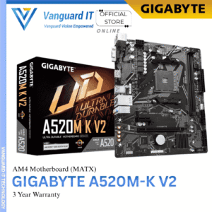 GIGABYTE A520M-K V2 | mATX Motherboard | AM4
