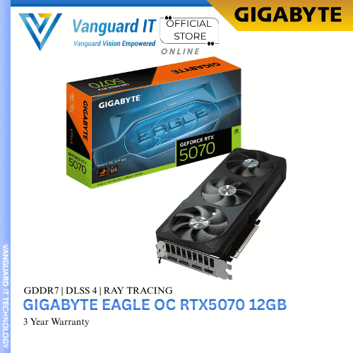 Gigabyte Eagle OC GeForce RTX5070 12GB GDDR7
