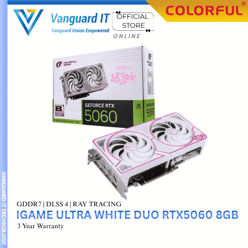 iGAME Ultra White Duo GeForce RTX5060 8GB GDDR7