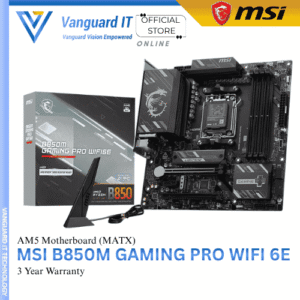 MSI B850M GAMING PRO WIFI 6E | mATX Motherboard | AM5