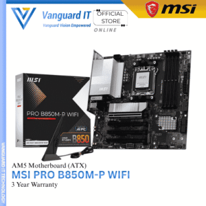 MSI PRO B850M-P WIFI | mATX Motherboard | AM5