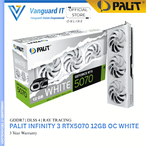 Palit Infinity 3 GeForce RTX5070 12GB OC GDDR7