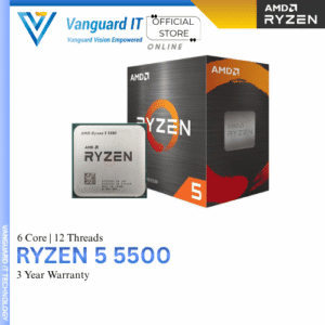 AMD RYZEN 5 5500 | 6 Cores 12 Threads | AM4 (Tray)