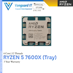 AMD RYZEN 5 7600X | 6 Cores 12 Threads | AM5 (Tray)