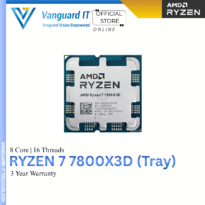 AMD RYZEN 7 7800X3D | 8 Cores 16 Threads | AM5 (Tray)