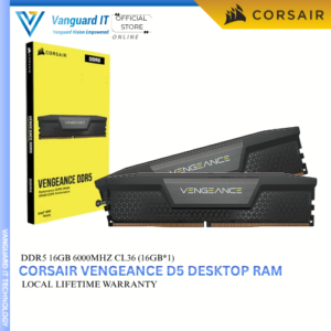 Corsair Vengeance DDR5 16GB 6000MHz CL36 (16GB*1)