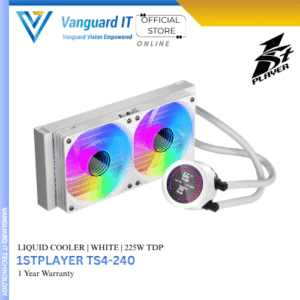 1stPlayer TS4-240 Liquid Cooler [White]