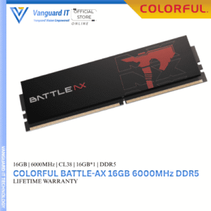 Colorful Battle-Ax 16GB DDR5 6000MHz CL38 (16GB*1)