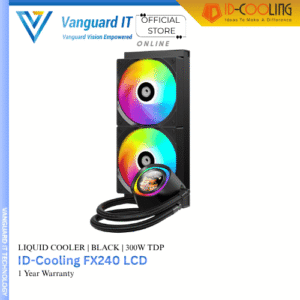 ID-Cooling FX-240 LCD Series Liquid Cooler [Black | 240mm]