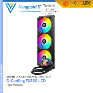 ID-Cooling FX360 LCD ARGB AIO Liquid Cooler [Black|360mm]