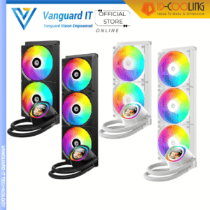 ID-Cooling FX-240/360 LCD Series Liquid Cooler [Black | White] 240MM 360MM
