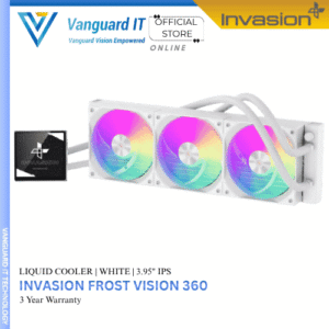 Invasion Frost Vision 360mm Liquid Cooler w 3.95" LCD Screen [White]
