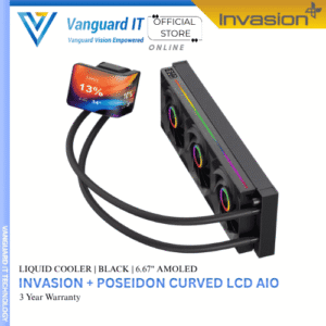 INVASION POSEIDON 6.67" AMOLED CURVED LCD LIQUID COOLER