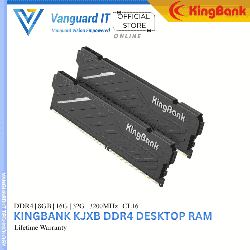 KingBank KJXB DDR4 8GB | 16GB | 32GB Desktop RAM