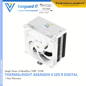 Thermalright Assassin X 120 R Digital CPU Cooler White
