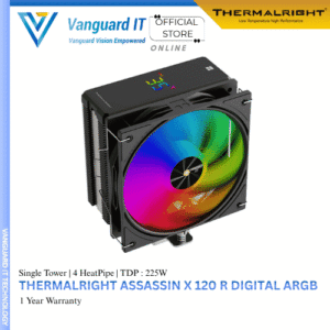 Thermalright Assassin X 120 R Digital CPU Cooler Black ARGB