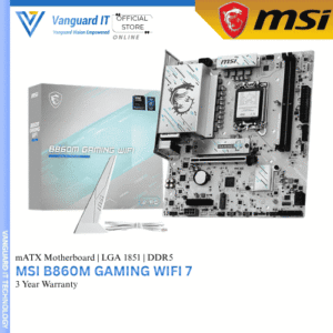 MSI B860M GAMING WIFI 7 | mATX Motherboard | LGA 1851