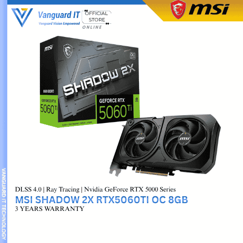 MSI SHADOW 2X RTX5060TI OC 8GB