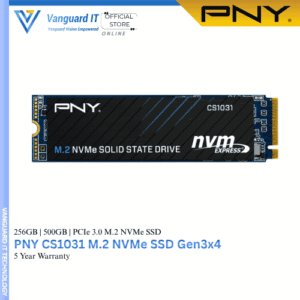 PNY CS1031 M.2 NVMe SSD Gen3x4 [256GB | 500GB]