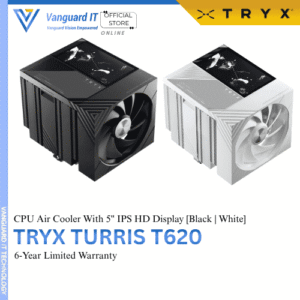 TRYX TURRIS T620 CPU Air Cooler [Black | White]