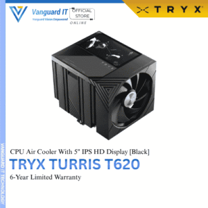TRYX TURRIS T620 CPU Air Cooler [Black]