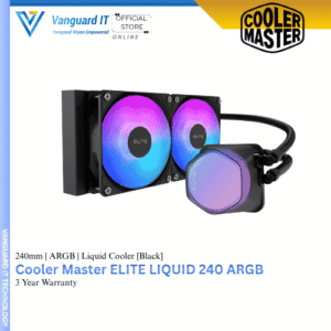 Cooler Master ELITE LIQUID 240 ARGB ( AIO ) Black