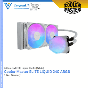 Cooler Master Elite Liquid 240mm ARGB White