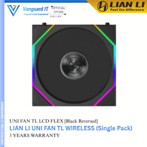 Lian Li Uni Fan TL Flex 120mm [Black Reverse Blade]