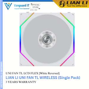 Lian Li Uni Fan TL Flex 120mm [White Reverse Blade]
