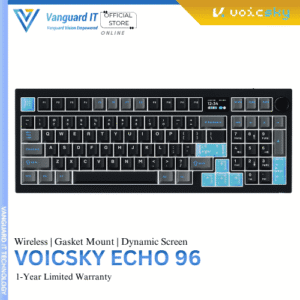 VOICSKY Echo 96 Tone Tactile Switch - Dark [Tri-M / 1.14" Screen / M-Func Knob / WBD]