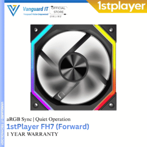 1stPlayer FH7 -Black Forward Blade (Case Fan)